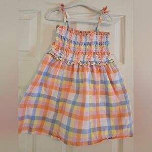 Janie and Jack Multicolor Plaid Dress
